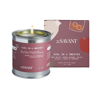 Girl in a Sweater Candle